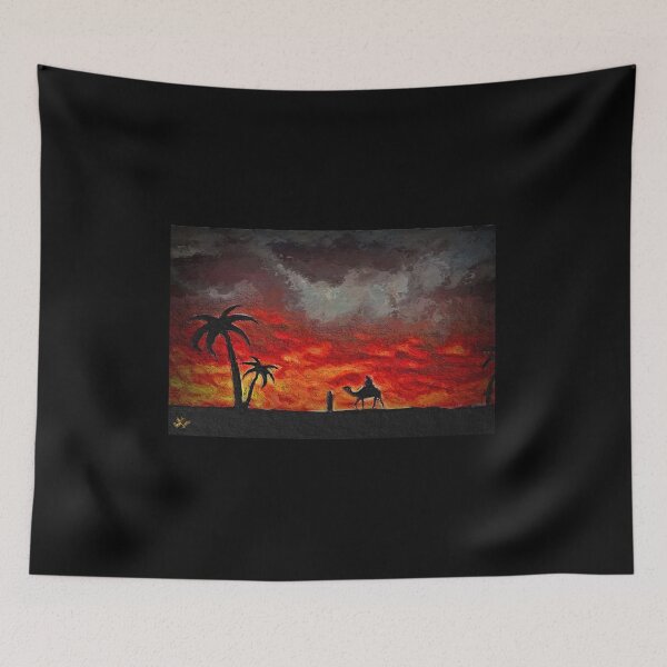 Item preview, Caravan in Sunset designed and sold by Anas Arts.
