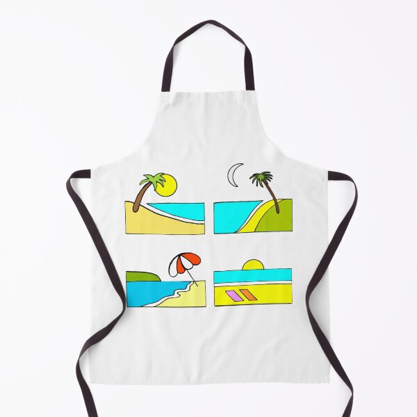 Item preview, 4 Scene Beach Pattern designed and sold by gracedagger.