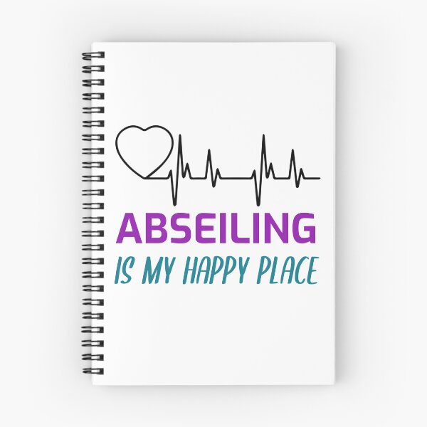 Item preview, Abseiling is my happy place designed and sold by Sunset-1.