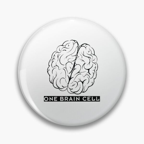 Item preview, One Brain Cell shirts, brain shirts, cell  designed and sold by MrAbde.