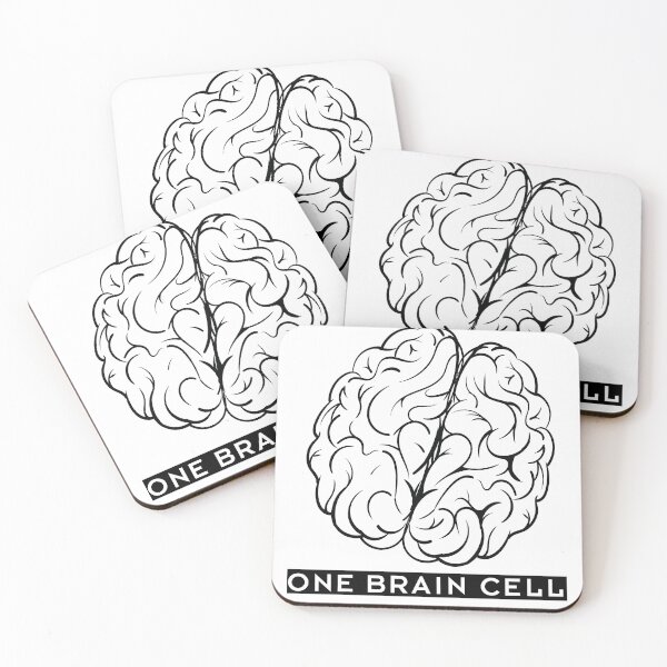 Item preview, One Brain Cell shirts, brain shirts, cell  designed and sold by MrAbde.