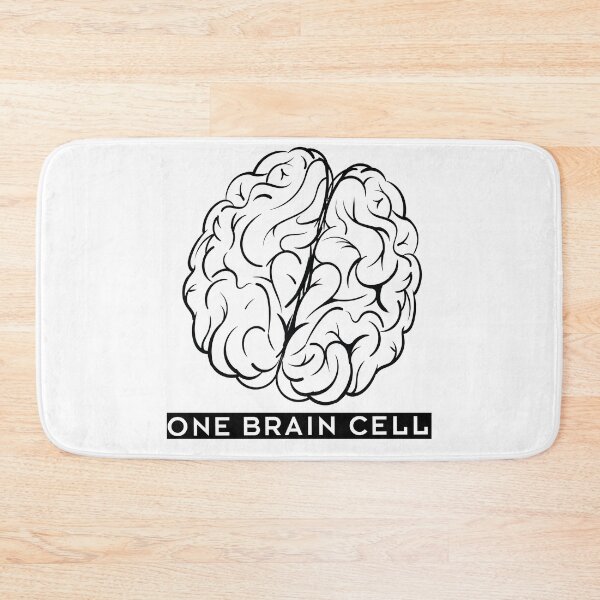 Item preview, One Brain Cell shirts, brain shirts, cell  designed and sold by MrAbde.