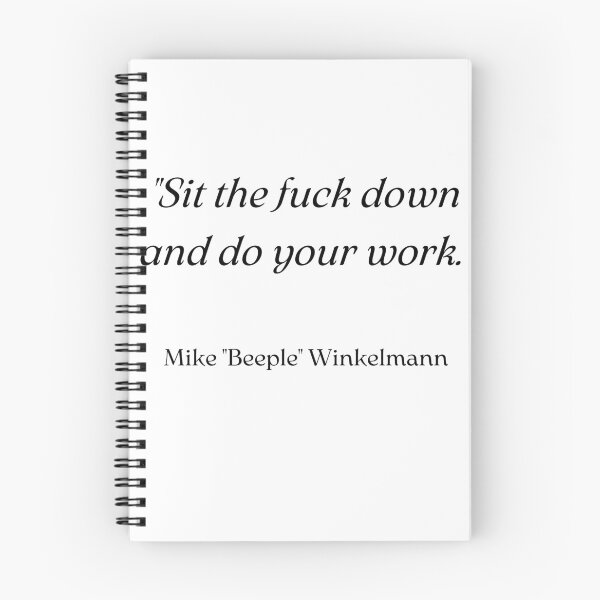 Item preview, The One Percent Mindset Powerful Quote - Mike Beeple Winkelmann Quotes designed and sold by andrei49387.