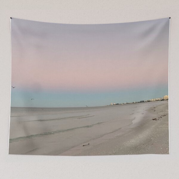 Item preview, Pink to Blue Ombré Sky - Good Morning Siesta Key designed and sold by jessicaleah15.
