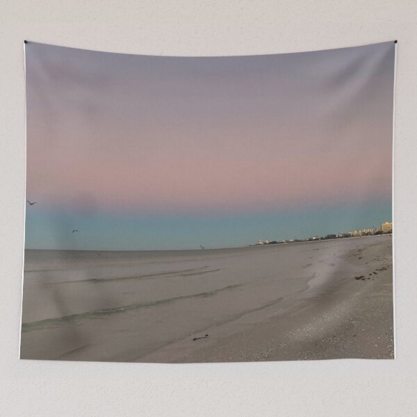 Item preview, Pink to Blue Ombré Sky - Good Morning Siesta Key designed and sold by jessicaleah15.