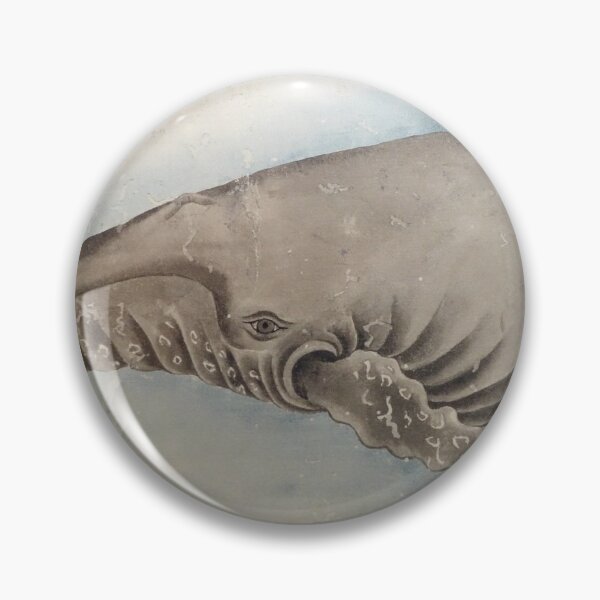 Item preview, Retro japanese swimming whale painting designed and sold by Byfab.