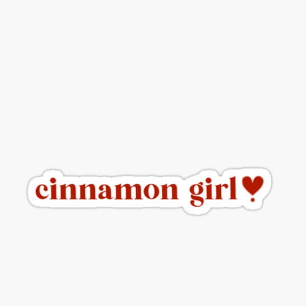 Cinnamon Girl (Lana Del Rey Lyrics) Sticker