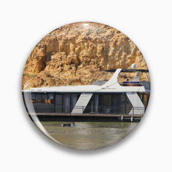 Item preview, Houseboat and water skier, Murray River, Australia designed and sold by FranWest.