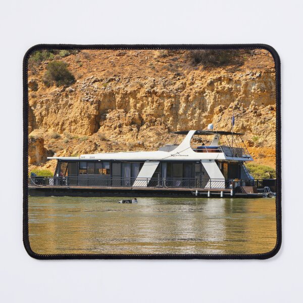 Item preview, Houseboat and water skier, Murray River, Australia designed and sold by FranWest.