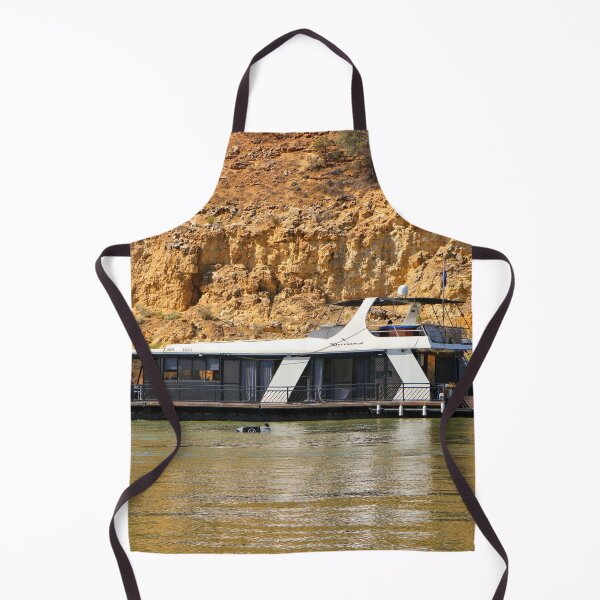 Item preview, Houseboat and water skier, Murray River, Australia designed and sold by FranWest.