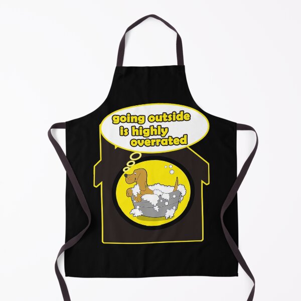 Item preview, going outside is highly overrated with cute dog designed and sold by ESAMSTORE.