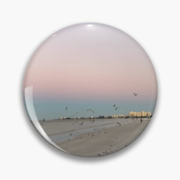 Item preview, Pink Ombré Sky and Seagulls - Good Morning Siesta Key designed and sold by jessicaleah15.