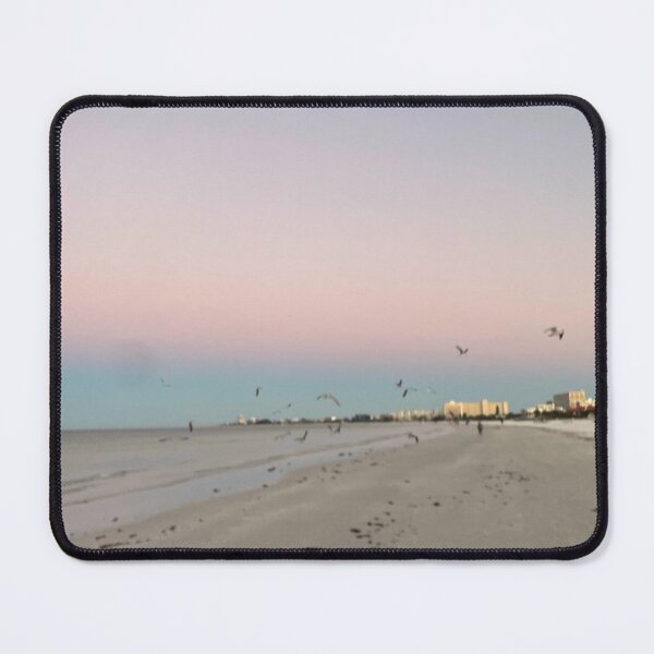 Item preview, Pink Ombré Sky and Seagulls - Good Morning Siesta Key designed and sold by jessicaleah15.