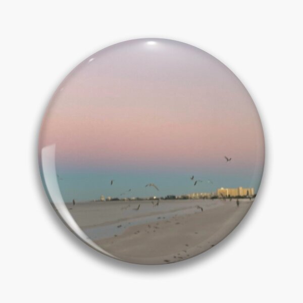 Item preview, Pink Ombré Sky and Seagulls - Good Morning Siesta Key designed and sold by jessicaleah15.