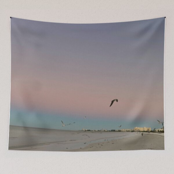 Item preview, Cotton Candy Ombré Sky and Seagulls - Good Morning Siesta Key designed and sold by jessicaleah15.