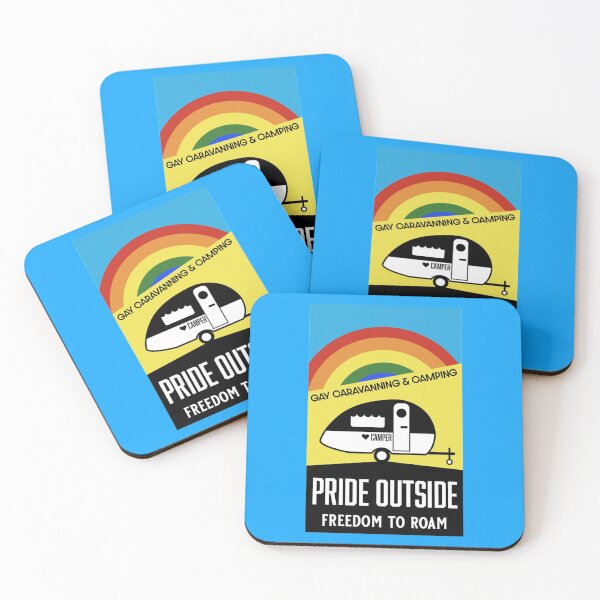 Item preview, Gay LGBT Caravan Gifts - Camping Pride - Gay Caravan Owners  - Gay Caravaning designed and sold by happygiftideas.