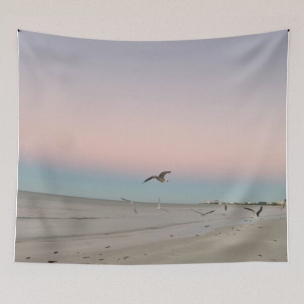 Item preview, Cotton Candy Ombré Sky and Seagulls - Good Morning Siesta Key designed and sold by jessicaleah15.