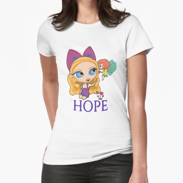 Rosie and Rockette "HOPE" Fitted T-Shirt
