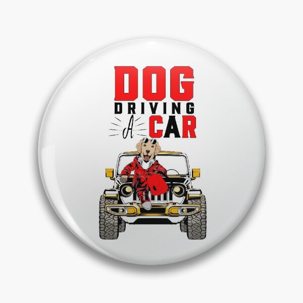 Item preview,  Dog Driving A Car designed and sold by LouzaArte.