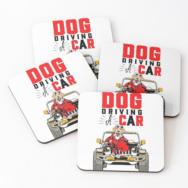 Item preview,  Dog Driving A Car designed and sold by LouzaArte.