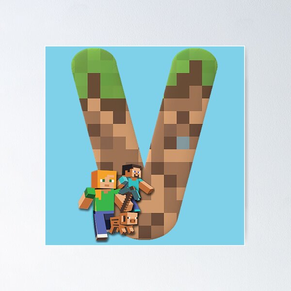 Minecraft Enderman and Creeper Poster for Sale by ddkart