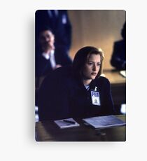 Dana Scully in show 2 Canvas Print