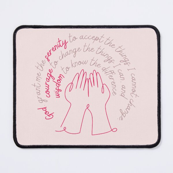 Item preview, The Serenity Prayer - Pink designed and sold by superbling.