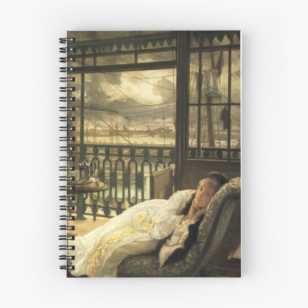 Item preview, James Tissot "A Passing Storm" designed and sold by FineArtLover.