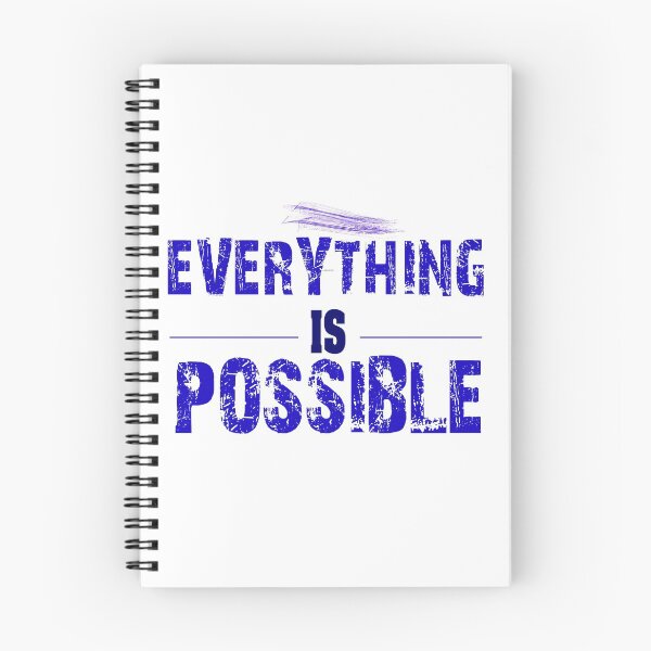 Aperçu de l'œuvre EVERYTHING IS POSSIBLE créée et vendue par MangaSports.
