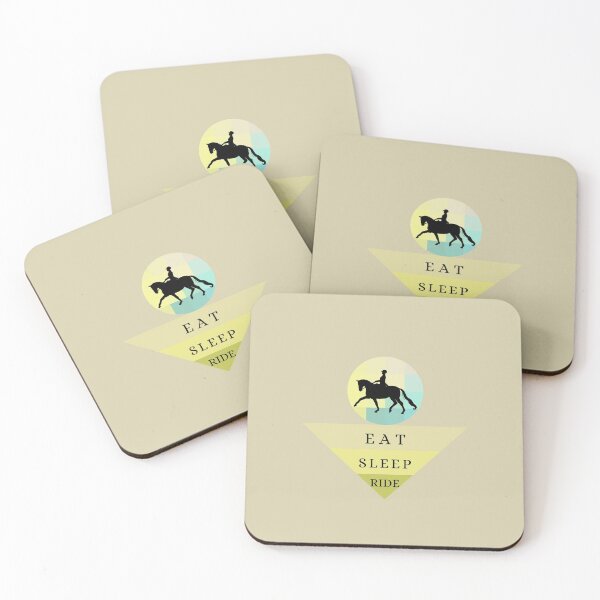 Item preview, EAT SLEEP RIDE  DRESSAGE RIDER designed and sold by ChunkyMonty.