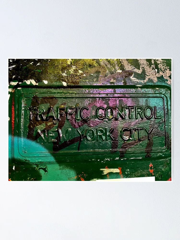 Thumbnail 1 of 3, Poster, Traffic Control designed and sold by RugbyStickers.