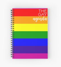 Die Gay Agenda Spiralblock