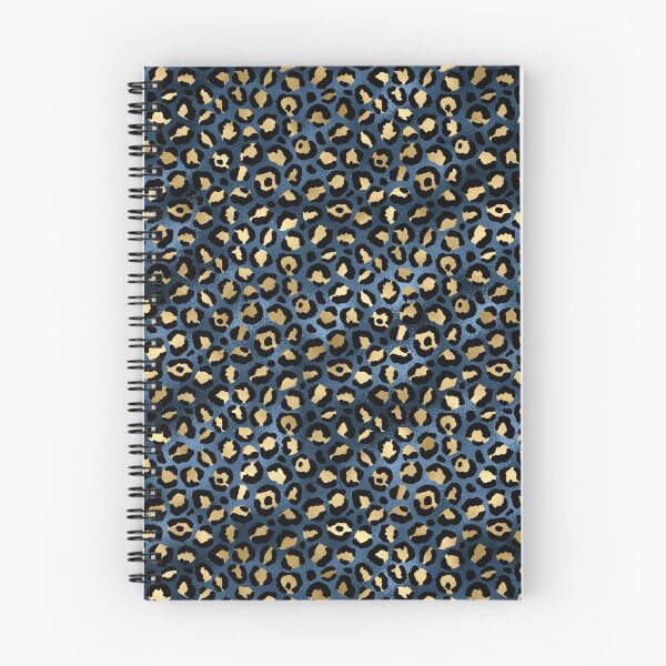 Item preview, Blue and Gold Leopard Design Collection 001 designed and sold by DearSunny.