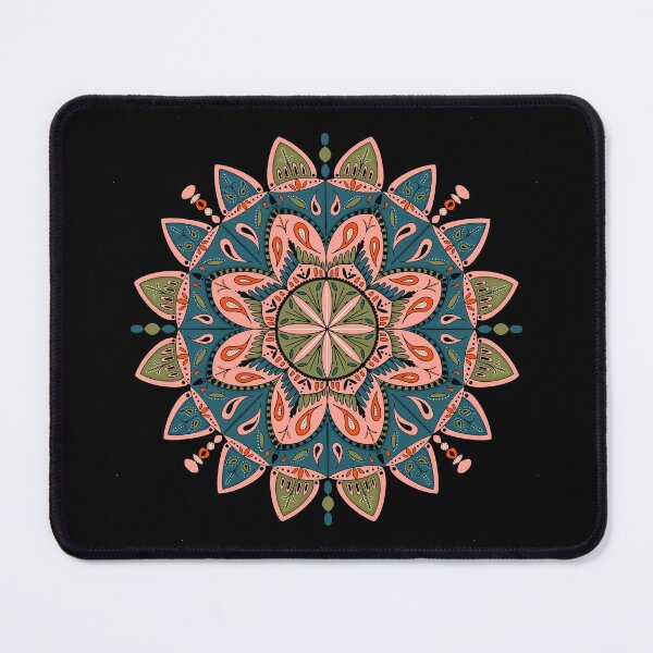 Item preview, Folk Art Mandala Pattern designed and sold by paperpark.