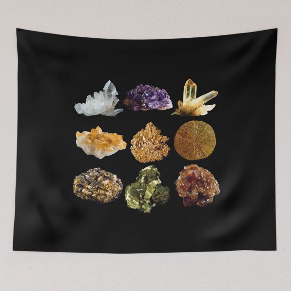 Item preview, Minerals & Quartz Stones Colorful Design designed and sold by EarthArtDesigns.