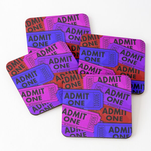 Item preview, FUNHOUSE: ADMIT ONE TICKET PRINT designed and sold by Antisocial Creatives.