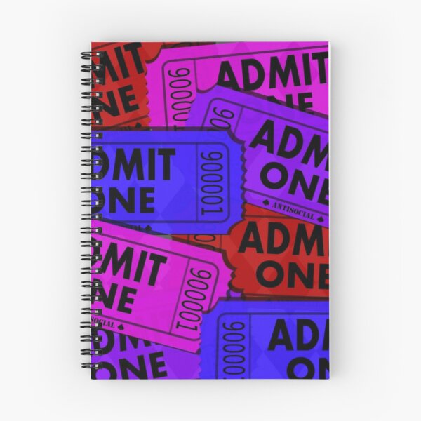 Item preview, FUNHOUSE: ADMIT ONE TICKET PRINT designed and sold by Antisocial Creatives.