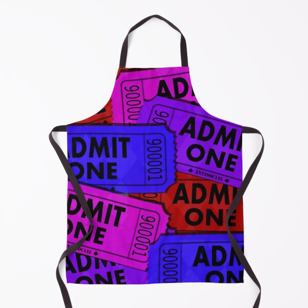 Item preview, FUNHOUSE: ADMIT ONE TICKET PRINT designed and sold by Antisocial Creatives.