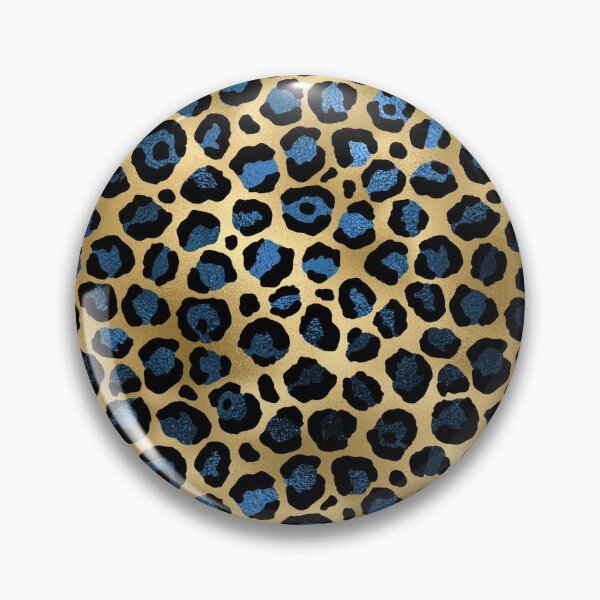 Item preview, Blue and Gold Leopard Design Collection 002 designed and sold by DearSunny.