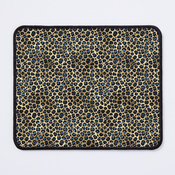 Item preview, Blue and Gold Leopard Design Collection 002 designed and sold by DearSunny.