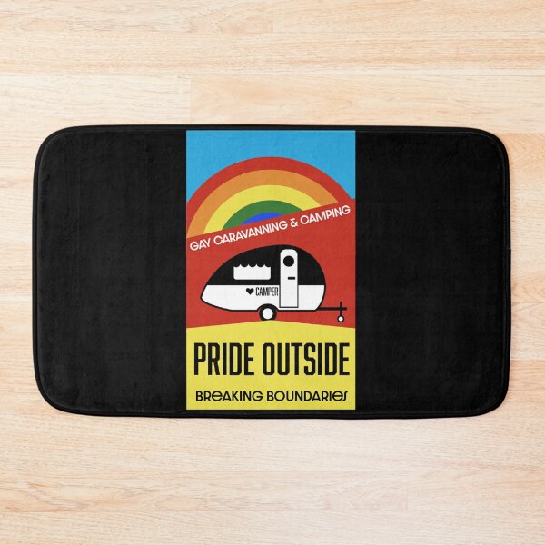 Item preview, Gay LGBT Homosexual Caravan Gifts - Camping Pride - Gay Caravan Owners  - Gay Caravaning designed and sold by happygiftideas.