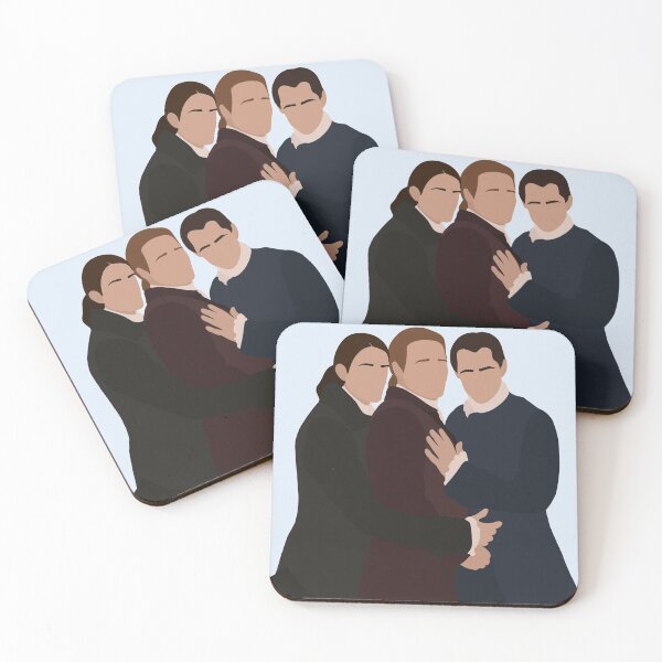 Item preview, Jaime Fraser, Roger MacKenzie and Fergus Fraser from "Outlander" designed and sold by sm-pht.