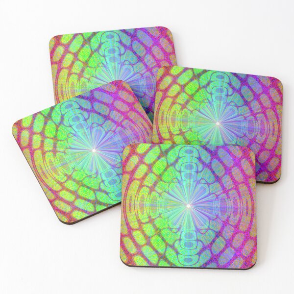 Item preview, Colorful Psychedelic Abstract Fractal Pattern  designed and sold by Deborah Camp.