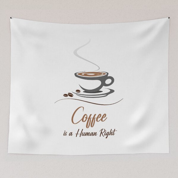 Item preview, Coffee Is A Human Right designed and sold by UMEShop.