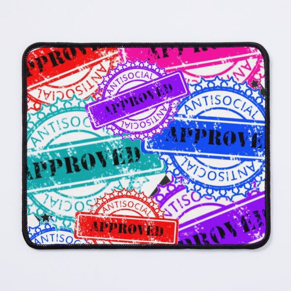 Item preview, FUNHOUSE: APPROVAL STAMP PRINT designed and sold by Antisocial Creatives.