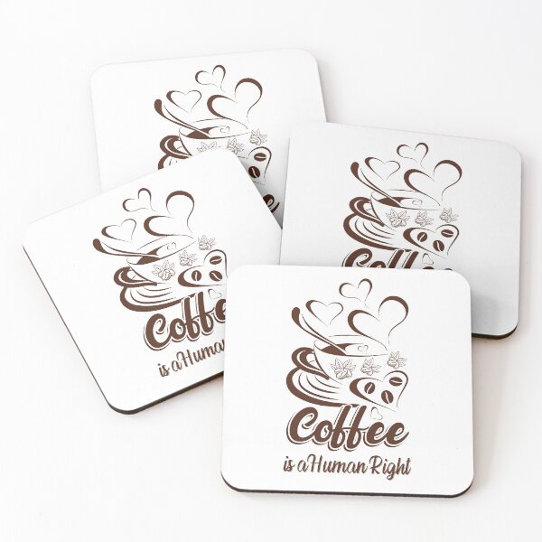 Item preview, Coffee Is A Human Right  designed and sold by UMEShop.