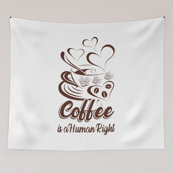 Item preview, Coffee Is A Human Right  designed and sold by UMEShop.