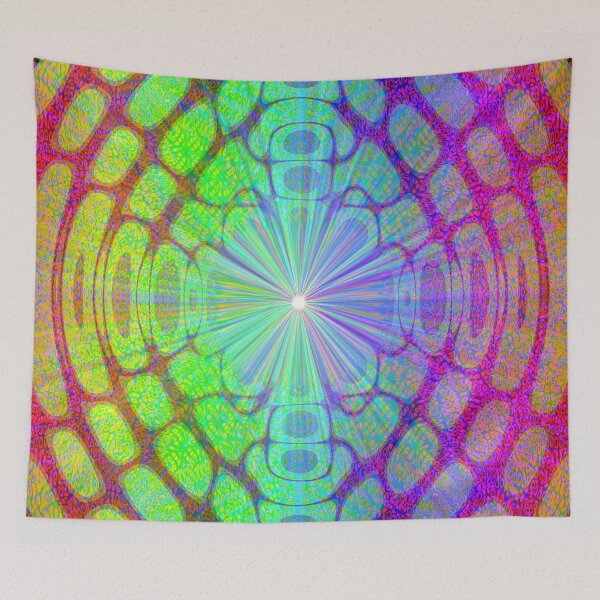 Item preview, Colorful Psychedelic Abstract Fractal Pattern  designed and sold by Deborah Camp.