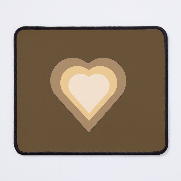 Item preview, brown heart designed and sold by bloomingstars.