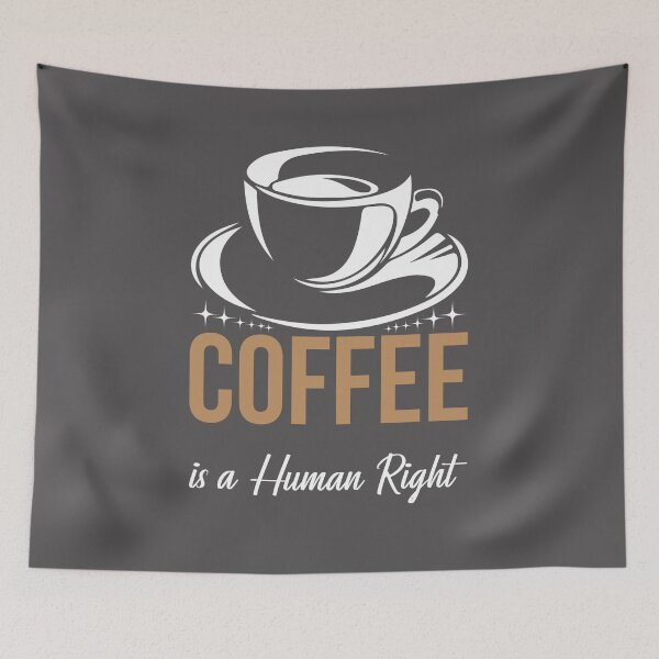 Item preview, Coffee Is A Human Right designed and sold by UMEShop.